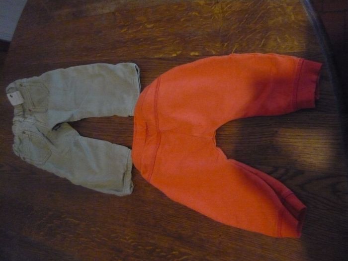 lot pantalons 12 mois - photo numéro 2