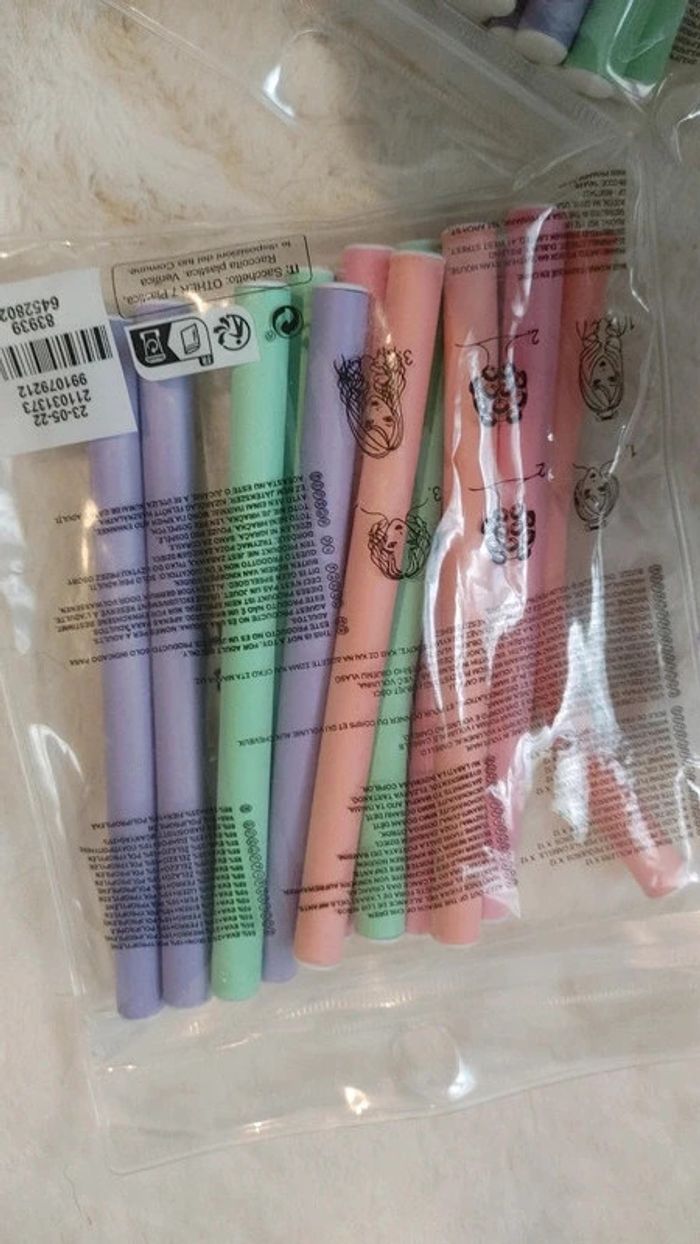 Lot de 24 set de bigoudis hair roller - photo numéro 3