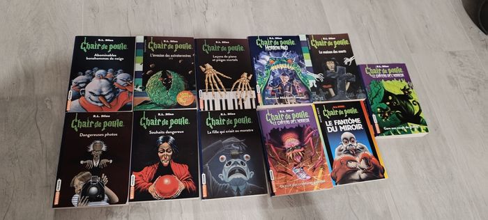 Lot de livres chair de poule