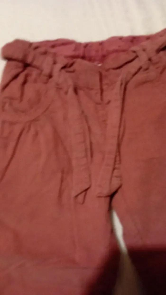 Pantalon velour 3 ans - photo numéro 2