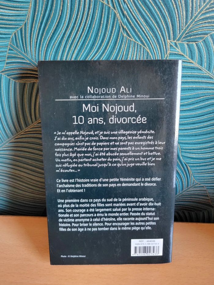 Livre autobiographie "Moi Nojoud, 10 ans, divorcée" - photo numéro 4