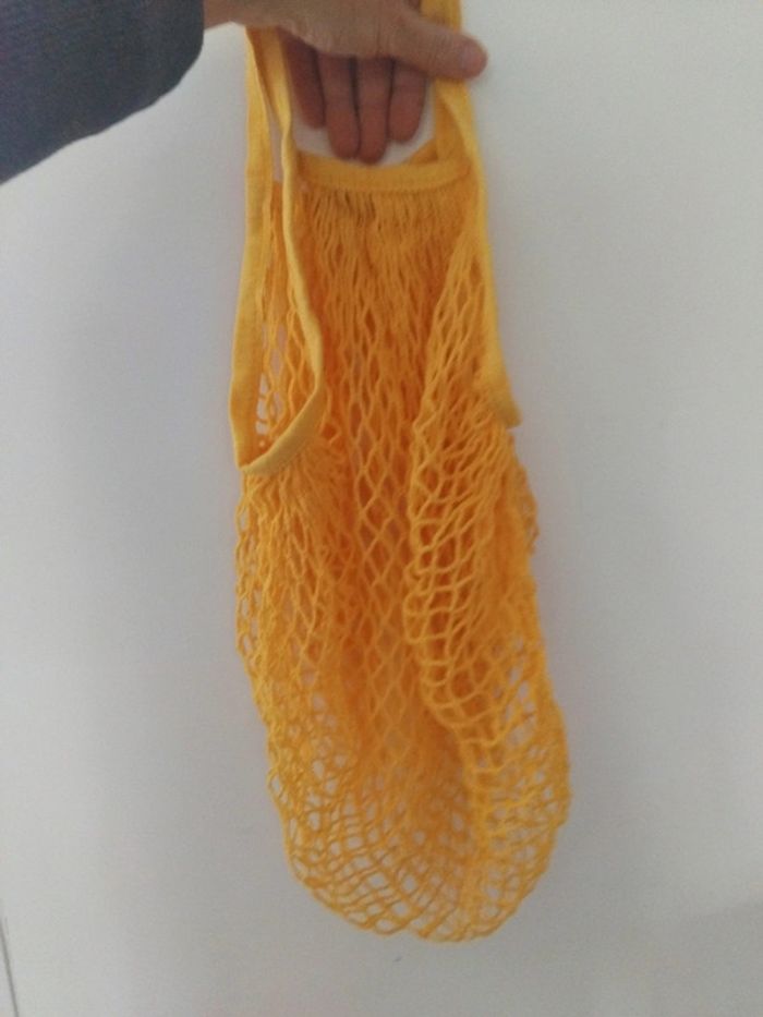 Lot de 2 sacs filet en coton - photo numéro 4