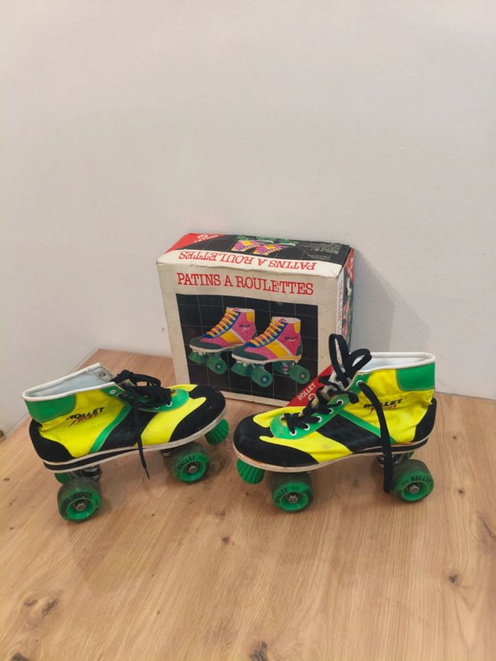 Patin à roulettes vintage rollet sport