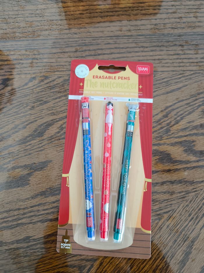 Stylos effaçables legami noël