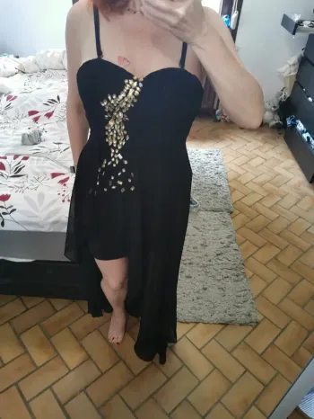 robe de soirée noir