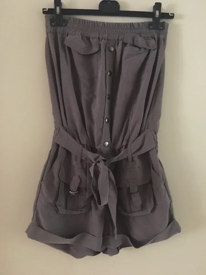 Combishort taupe