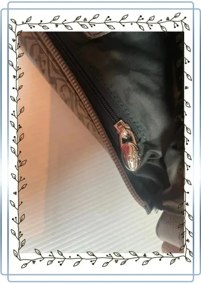 Sac à bandoulière marron Conte of Florence, bon état  , 25x15cm - photo numéro 6
