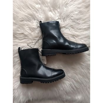 Bottines noires zip à l'avant Taille 40 Pimkie Neuf avec étiquette