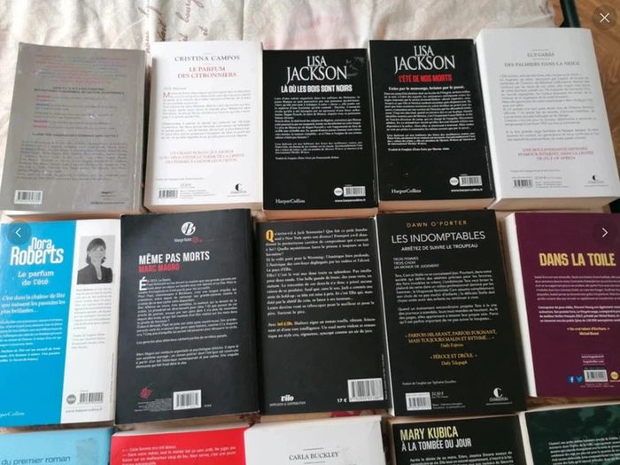 Livre romance policier 4€ l’unité - photo numéro 2