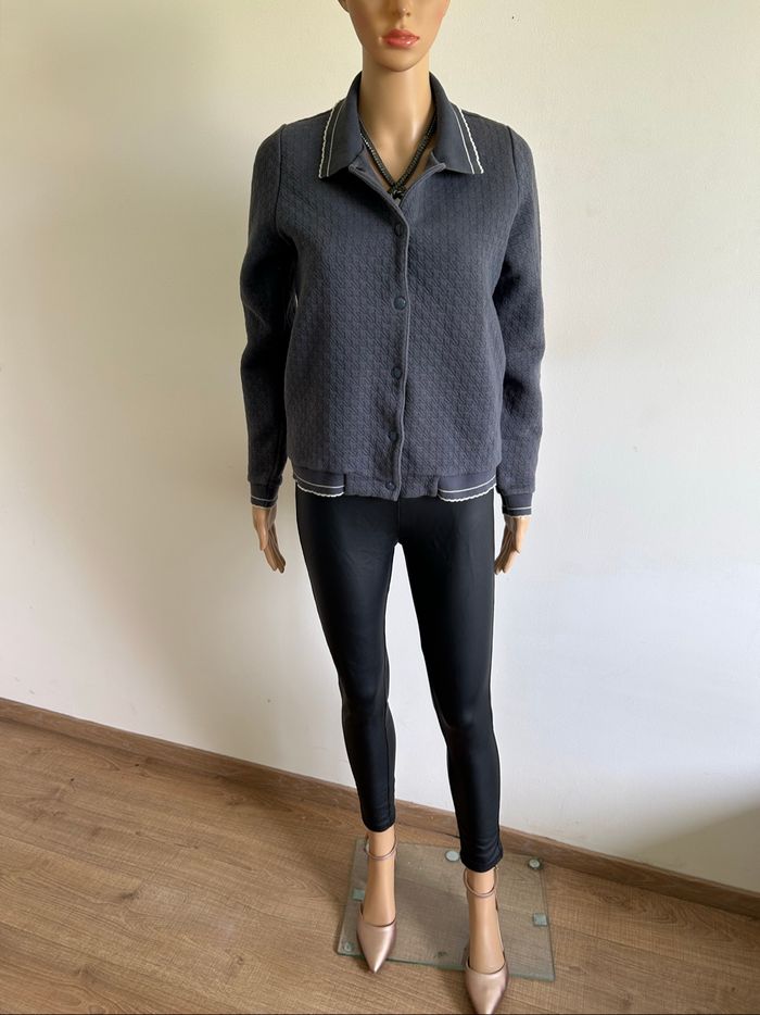 Veste grise bleutée Princesse Tam Tam taille 2 TBE - photo numéro 3