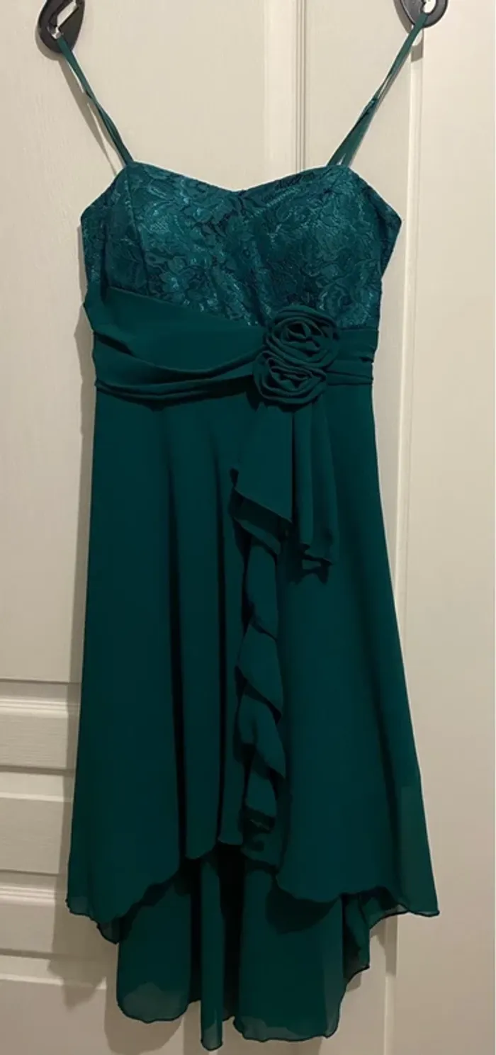 Robe vert foncé - photo numéro 2