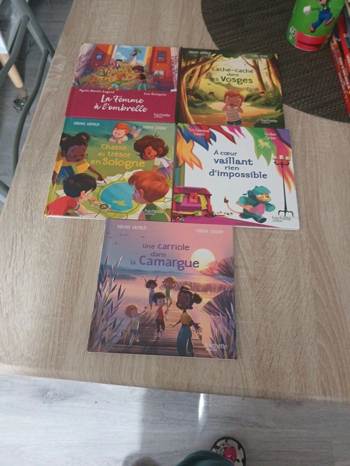 Lot de 6 livres