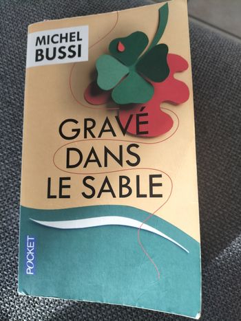 Livre : gravé dans le sable - Michel Bussi