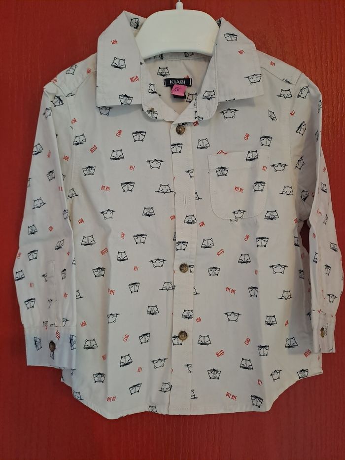 Chemise garçon 18 mois