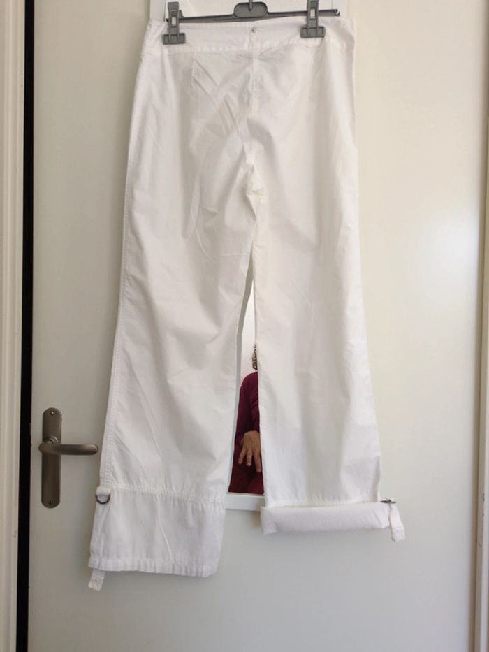 Pantalon blanc coton Cop copine 36 - photo numéro 6