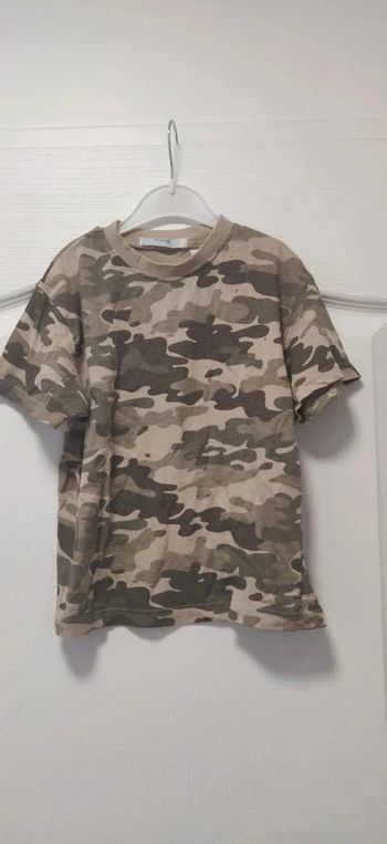 T-shirt mc imprimé militaire La Redoute 6 ans