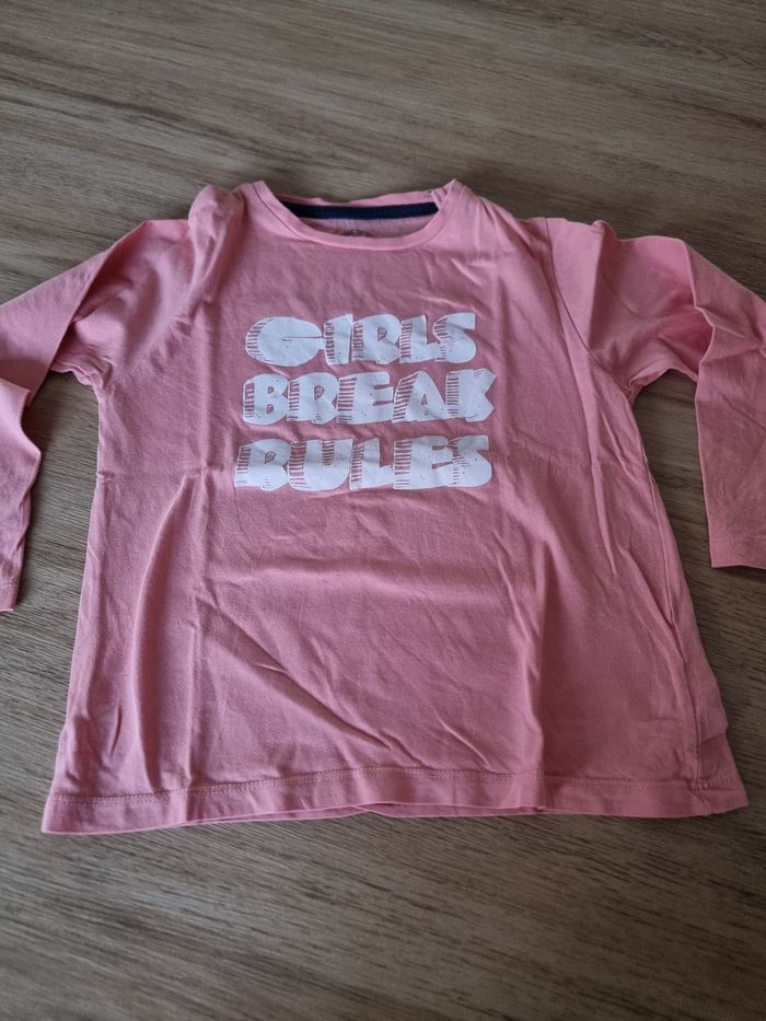 Tee shirt manches longues pour fille