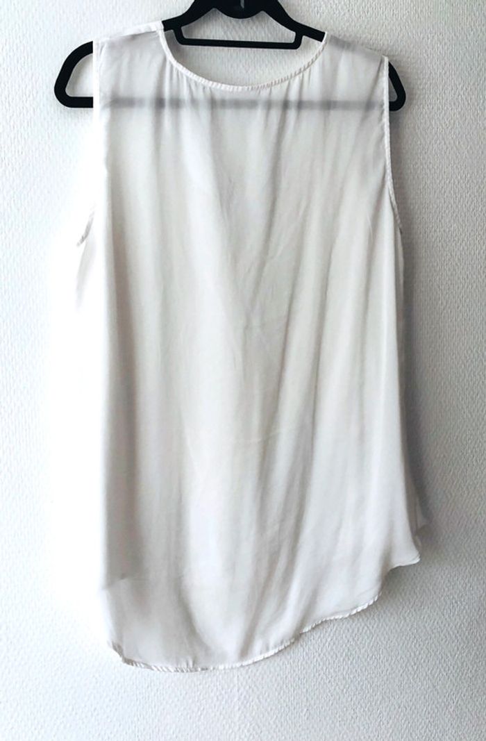 Top blanc taille 38 - photo numéro 3