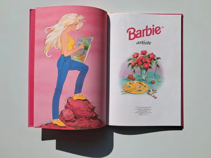 Livre Barbie Artiste - photo numéro 2