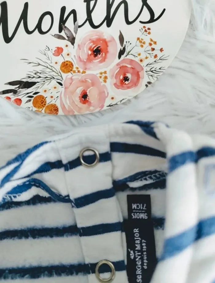 Ensemble complet 4 pièces sergent major fille 9 mois 🎀 - photo numéro 13