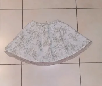Jupe en lin et coton 2 ans kidkanaï