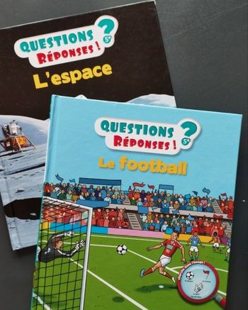 Lot de 2 livres "Questions/Réponses"