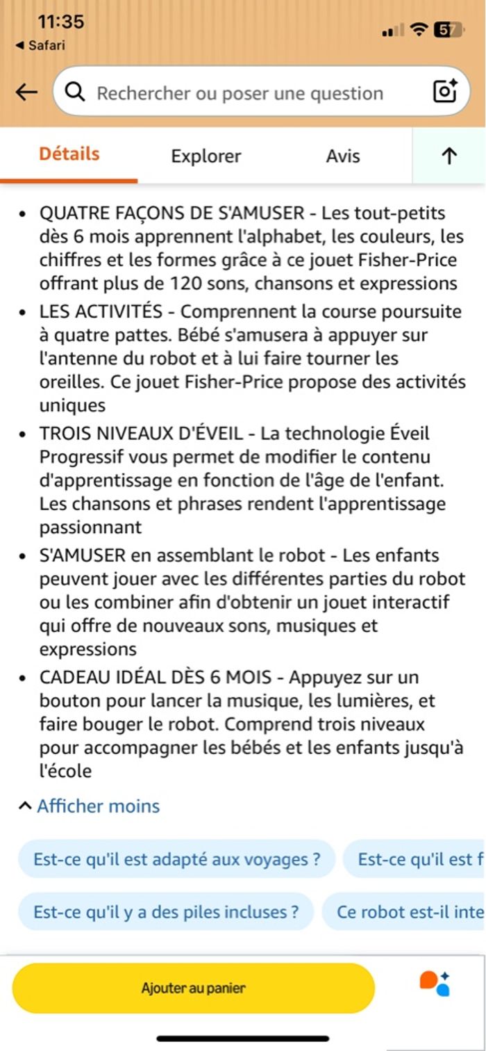 Robot d’éveil 4en1 - photo numéro 5