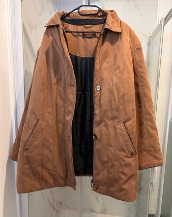 Manteau léger marron 