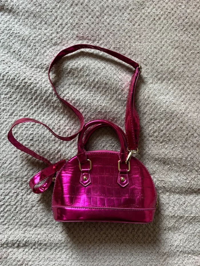 sac rosé métal