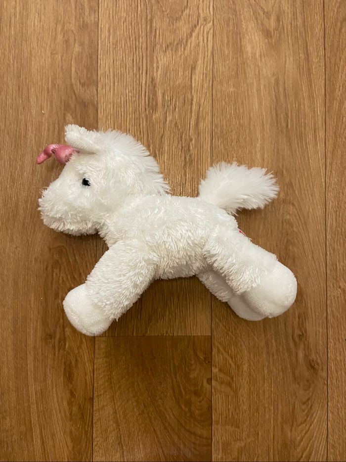 Jouet peluche licorne des la naissance - photo numéro 5