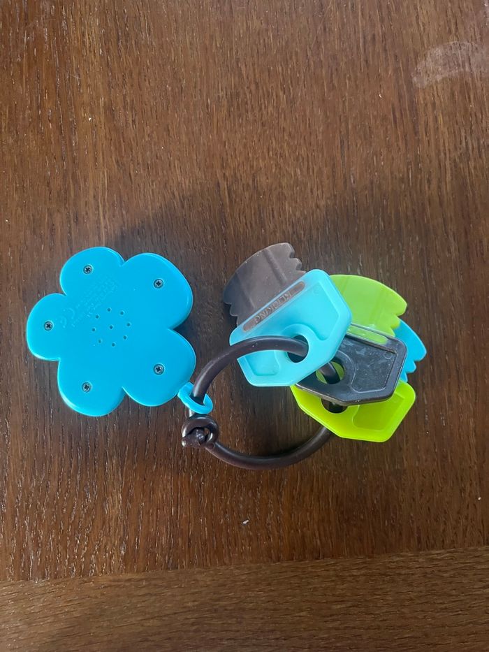Lot de 2 trousseaux de clés musicaux bébé - photo numéro 7