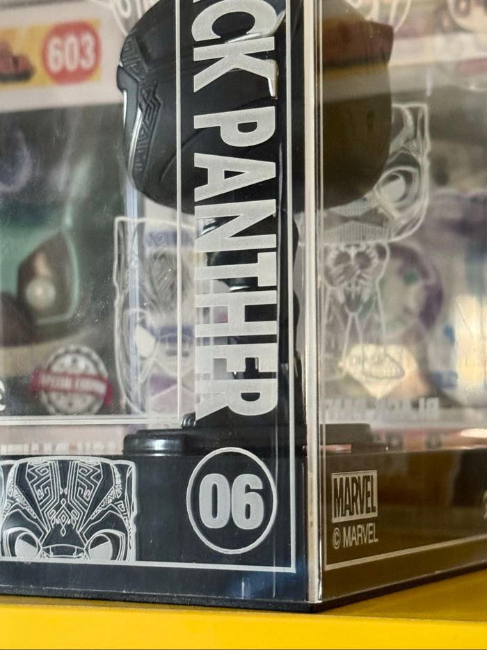 Funko Pop! Die-Cast 06 - Marvel Studios Black Panther - Black Panther - Funko Exclusive - photo numéro 5
