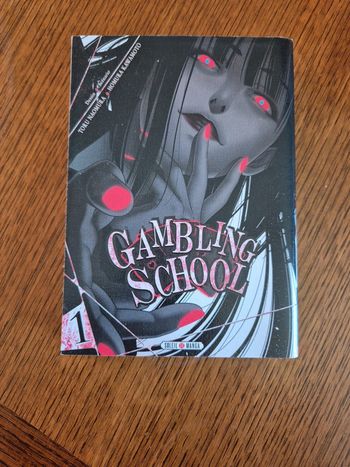 manga gambling school tome 1
