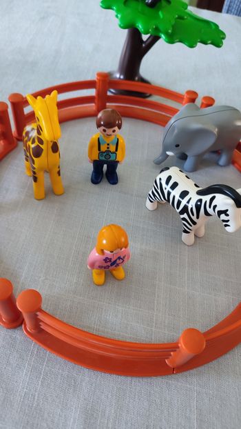 Playmobil 1-2-3 6742 (le zoo)