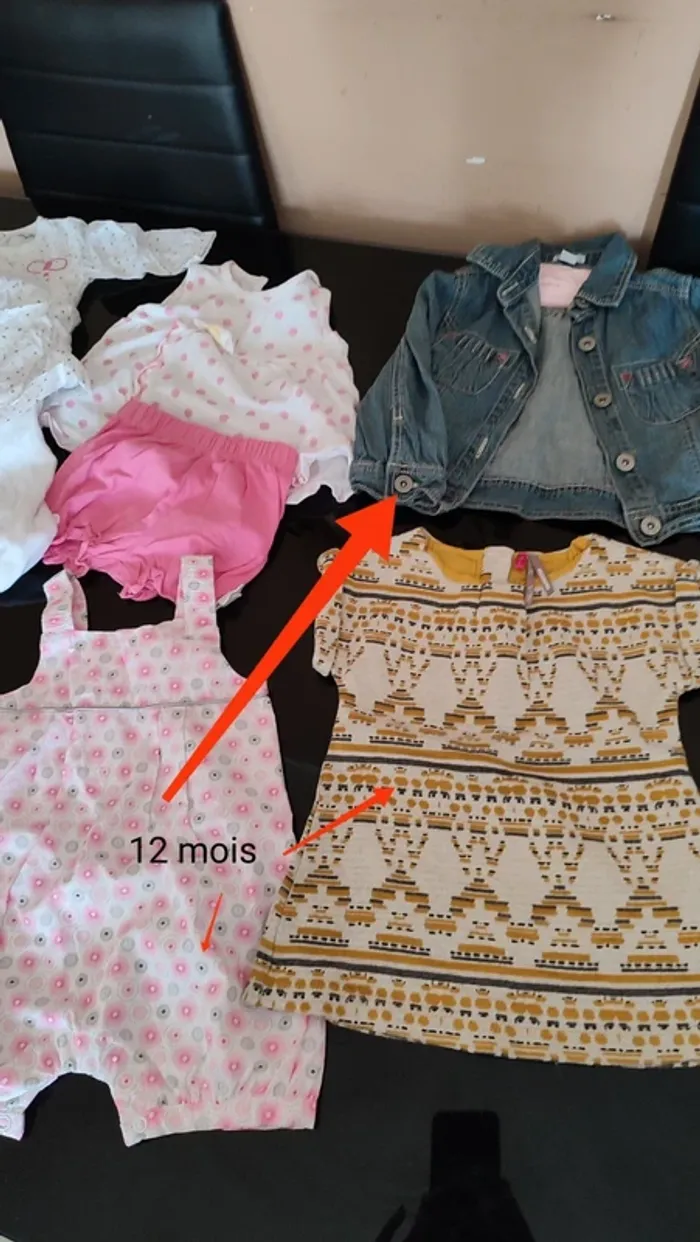 Lot Ensemble 6 mois / 9 mois / 12 mois - photo numéro 2