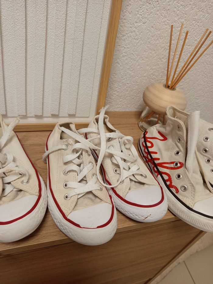 Lot de tennis pointure 29 marque Levis et Converse - photo numéro 6