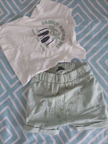 Ensemble neuf kiabi 9mois ete