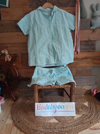 Pyjama fille le petit caddie tbe 10 ans