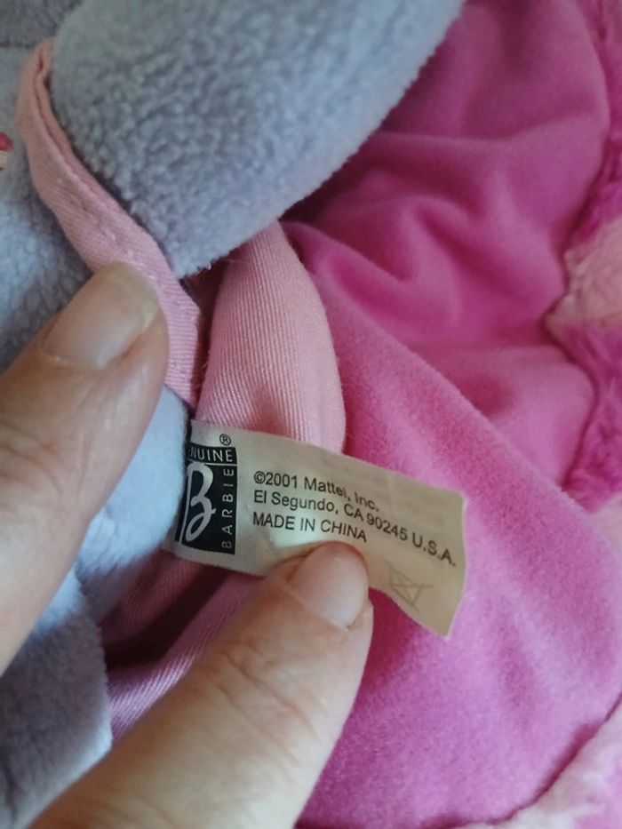 Peluche ours cœur de barbie 2001 - photo numéro 11
