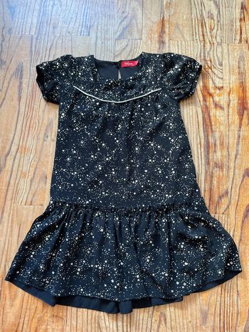 Robe de fête manches courtes 5 ans