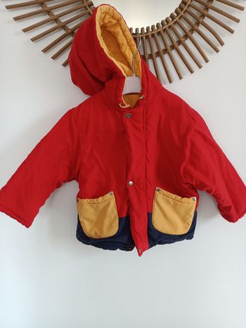 Blouson chaud vintage Kiabi 18mois