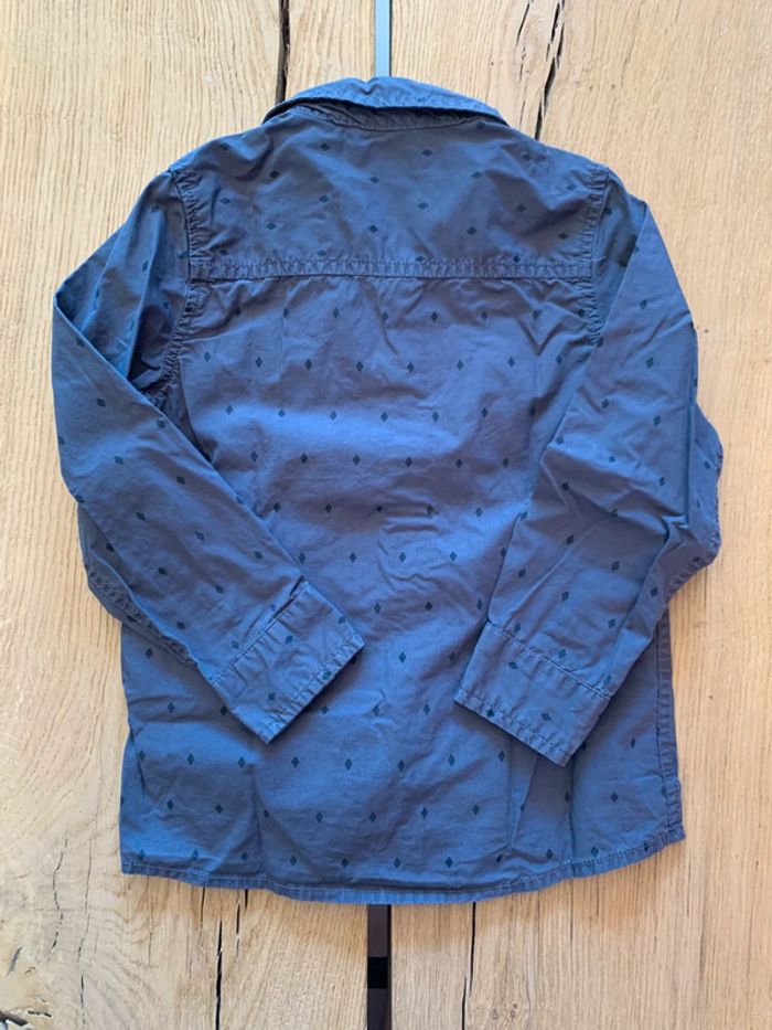 Chemise grise manches longues garçon 5 ans In Extenso - photo numéro 2