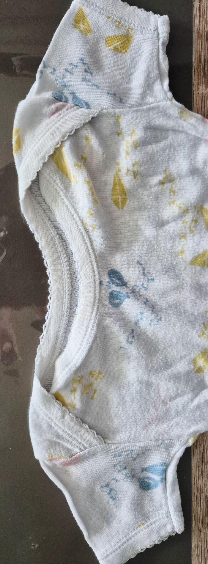 Lot 3 bodies manches courtes - Jacadi / Influx - 6 mois - photo numéro 4