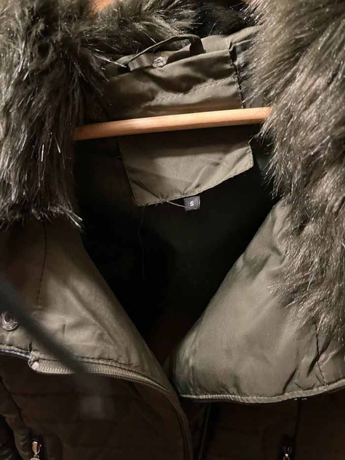 Doudoune verte kaki - photo numéro 4
