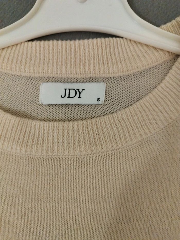 Pull laine léger beige taille S - photo numéro 2