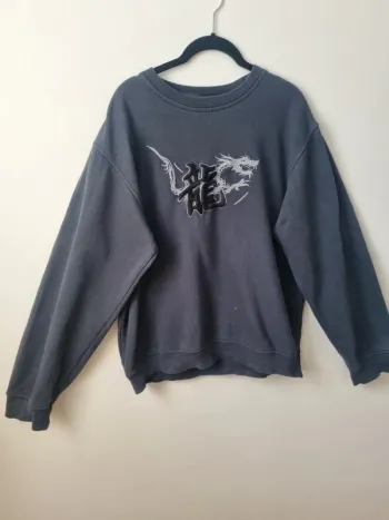 Sweat Clockhouse en coton dragon brodé