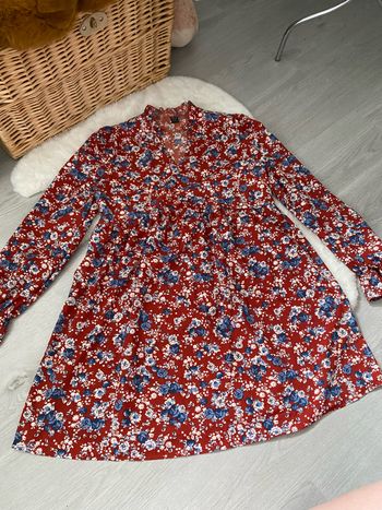 Robe midi à manches longues