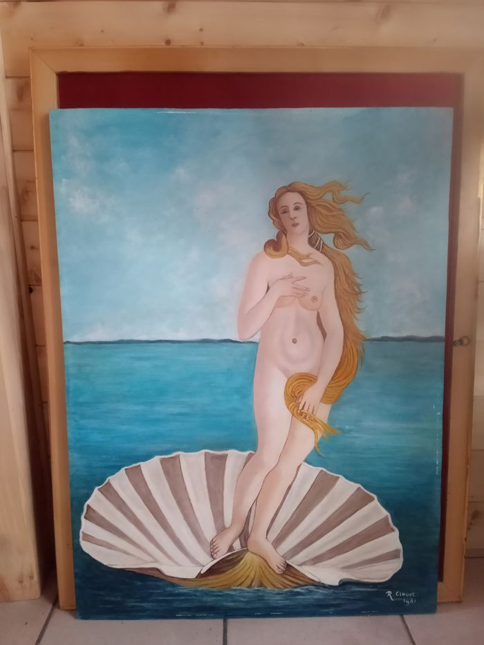 Grande toile la naissance de Vénus - photo numéro 3