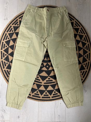 Pantalon léger femme vert clair