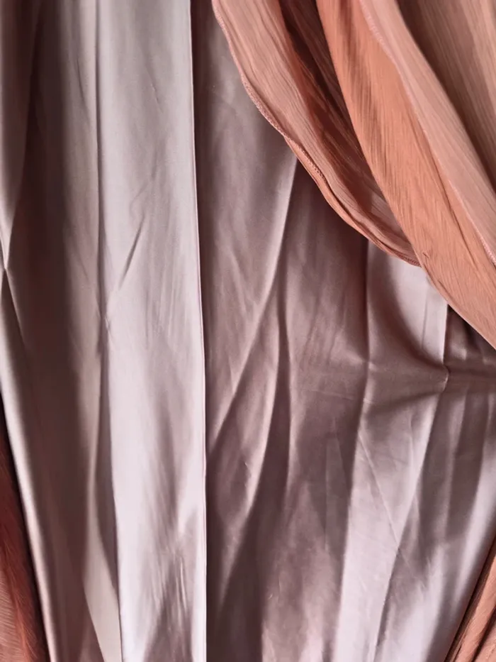 Abaya 3 pièces couleur brique – taille 54 – très beau rendu - photo numéro 6